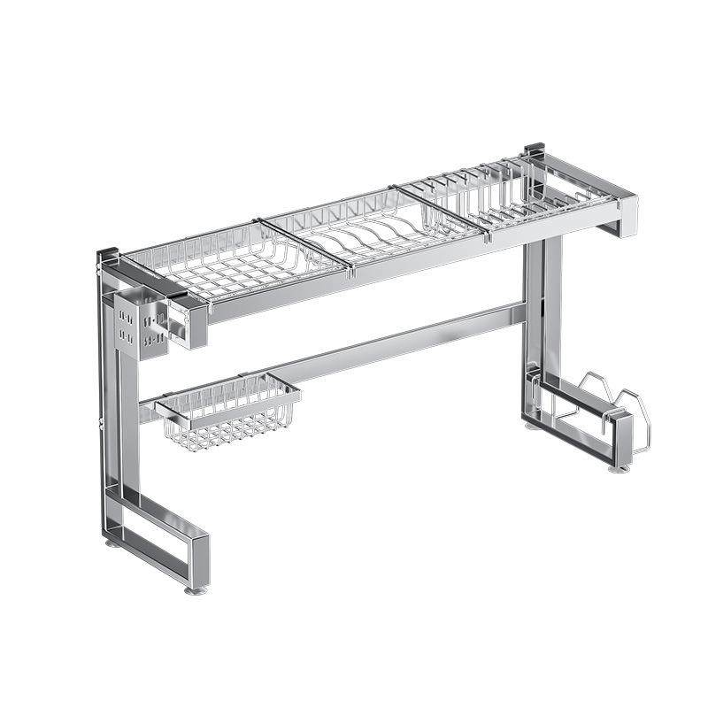 新款不锈钢碗盘沥水架多功能家用厨房置物架台面放筷碗碟收纳架,厨房/烹饪用具,抹布架/厨房清洁收纳架,淘宝优惠券,粉丝福利购,淘宝优惠卷