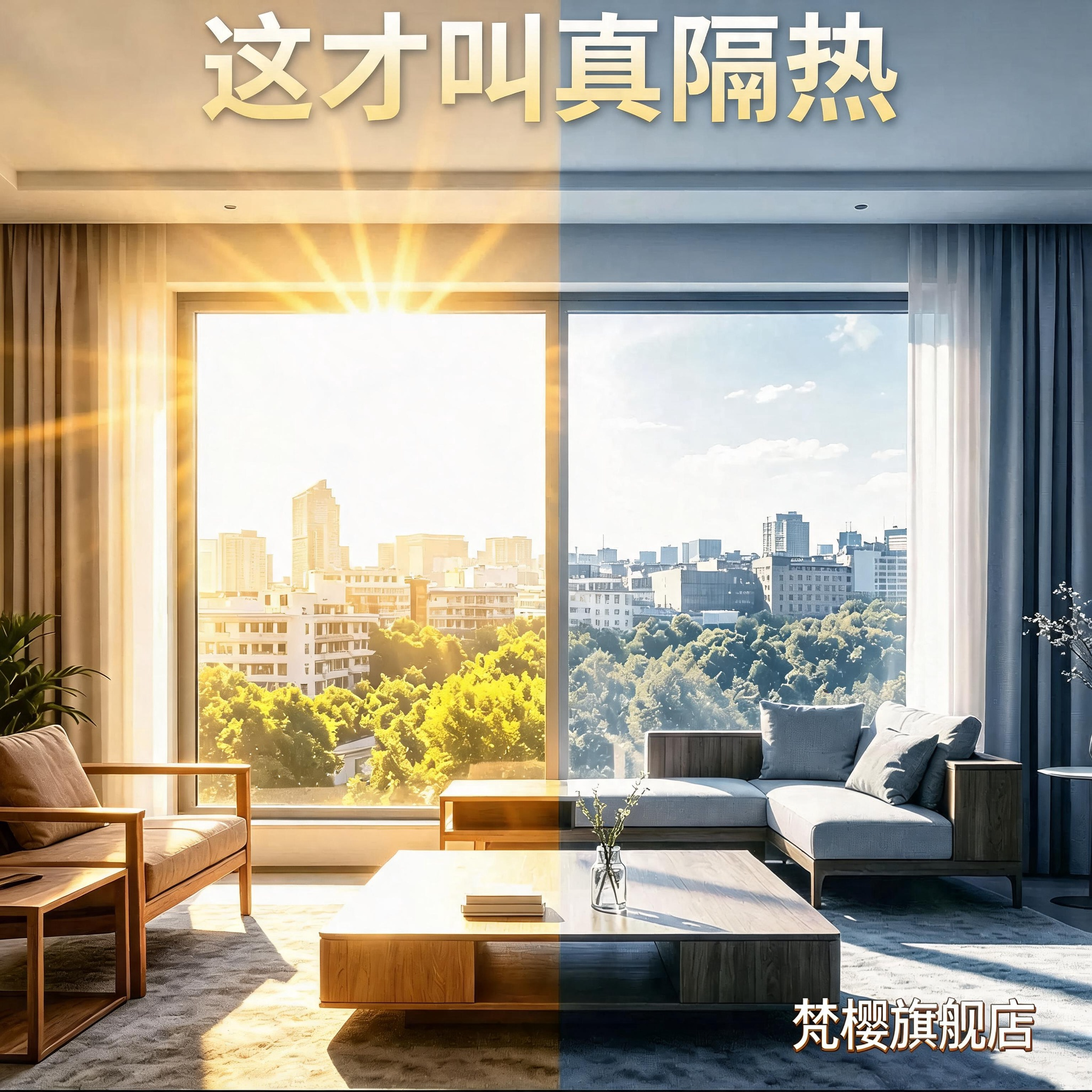 日本窗户防晒隔热膜耐高温