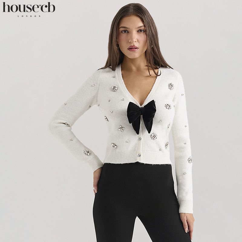 HouseofCB小香风知性清新开衫