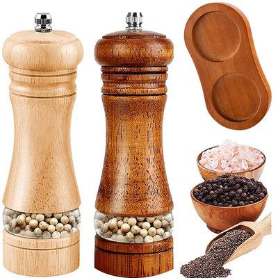 Manual Pepper Grinder Wooden Salt And Pepper Mills Multi