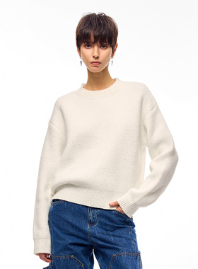 《鹦鹉梨严选》LOLO MIRIAM | 毛针织衫闪片设计师轻奢43128M007