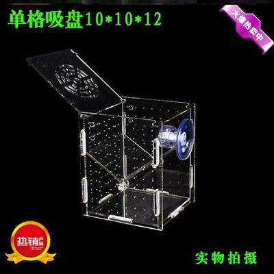 现货斗鱼鱼宝宝繁殖箱水族箱隔离盒小鱼幼鱼鱼苗海缸育苗挂钩培育