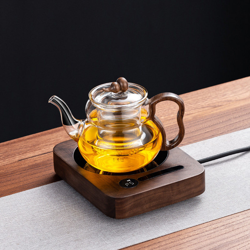 轻奢高档电陶炉家用加厚耐热玻璃壶大容量玻璃内胆茶水分离煮茶炉,餐饮具,煮茶炉,淘宝优惠券,粉丝福利购,淘宝优惠卷