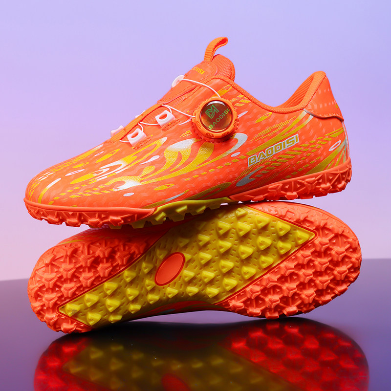 回力专业儿童足球鞋男童碎钉鞋TF小学生防滑训练鞋比赛专用运动鞋