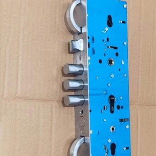 精品防盗门锁环形大钩锁具霸王锁体家用室外大门通用型铜门指纹锁