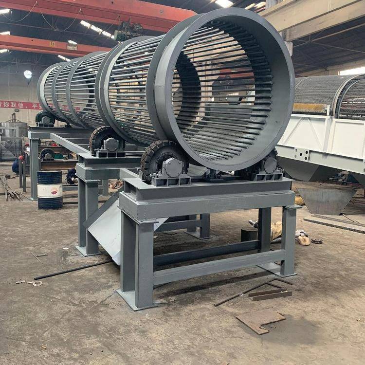 品大型滚筒式筛沙机 电动滚筒筛沙机 滚筒式筛沙机生产制造
