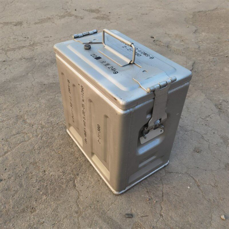 极速包邮海30铁箱摩托车侉子改装正宗退役铁箱铁皮箱