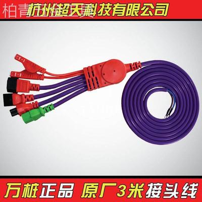 适用于电动车快速充电站社区投币充电器桩双路输出连接线3米加粗