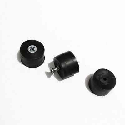 新款铝模定位器预埋件定位橡胶块线穿管直接固定块头胶U堵橡橡胶