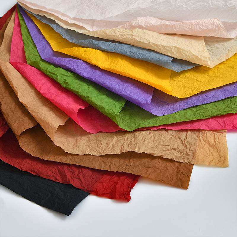 极速新疆西藏包邮花束包装纸雪奈纸防水褶皱手揉鲜花包花纸花店花