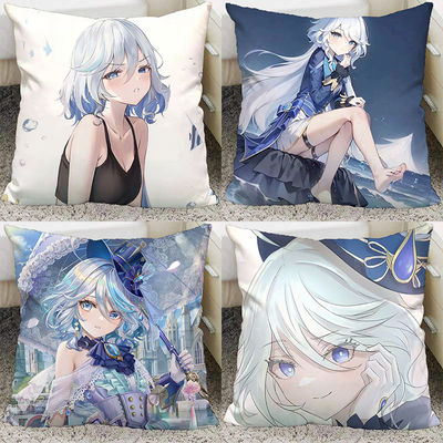 芙宁娜抱枕神水正义定制玩偶长条枕二次元午睡枕芯抱枕套抱枕靠垫