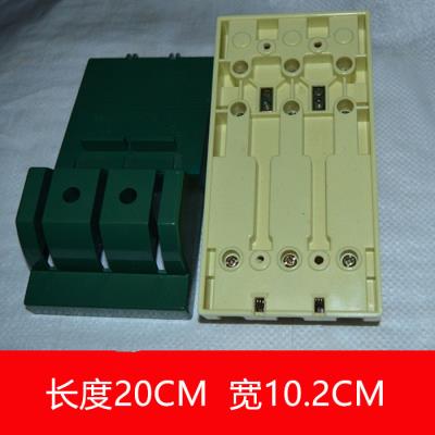 好货三相包邮闸刀电源100A开关刀闸开启式380V闸刀单投绿色开关负
