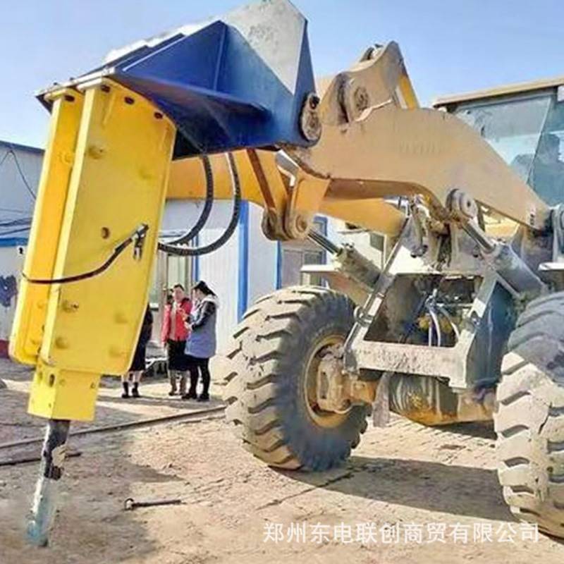 新品挖土机液压破碎锤怪手炮头破碎锤炮机炮锤Q钎杆挖土机长臂液