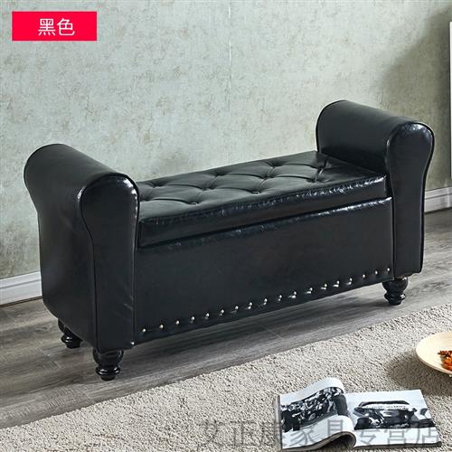 新品床尾b多功能储物收纳柜  门口换鞋凳多功能储物长条凳服装店