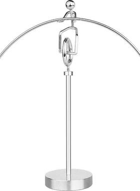 创意办公室桌面装饰金属小不倒翁铁人牛顿平衡反重力物理混沌摆件