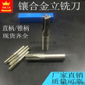 镶合金直齿立铣刀直柄直刃立铣刀6