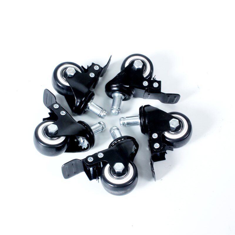 转椅配件轮子椅子可升降气球可锁轮子万向轮凳子椅子替换轮子气杆