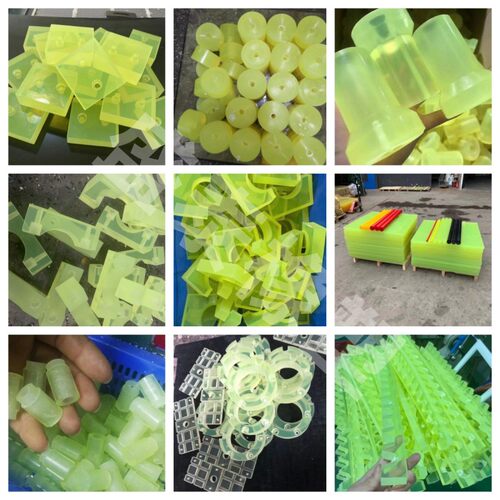 聚氨酯板加工PU垫圈优力胶方条牛筋垫片圆形密封圈减震防撞块开模