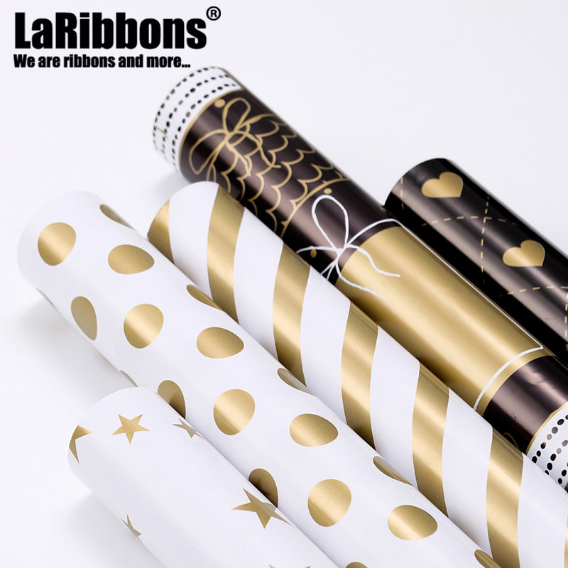 【十张装】圣诞节礼物包装纸盒子打包纸书皮纸大尺寸花束礼品纸