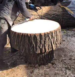 纯天然形状柳木菜墩实木家用案板剁肉切板商用菜板整木砍骨头砧板