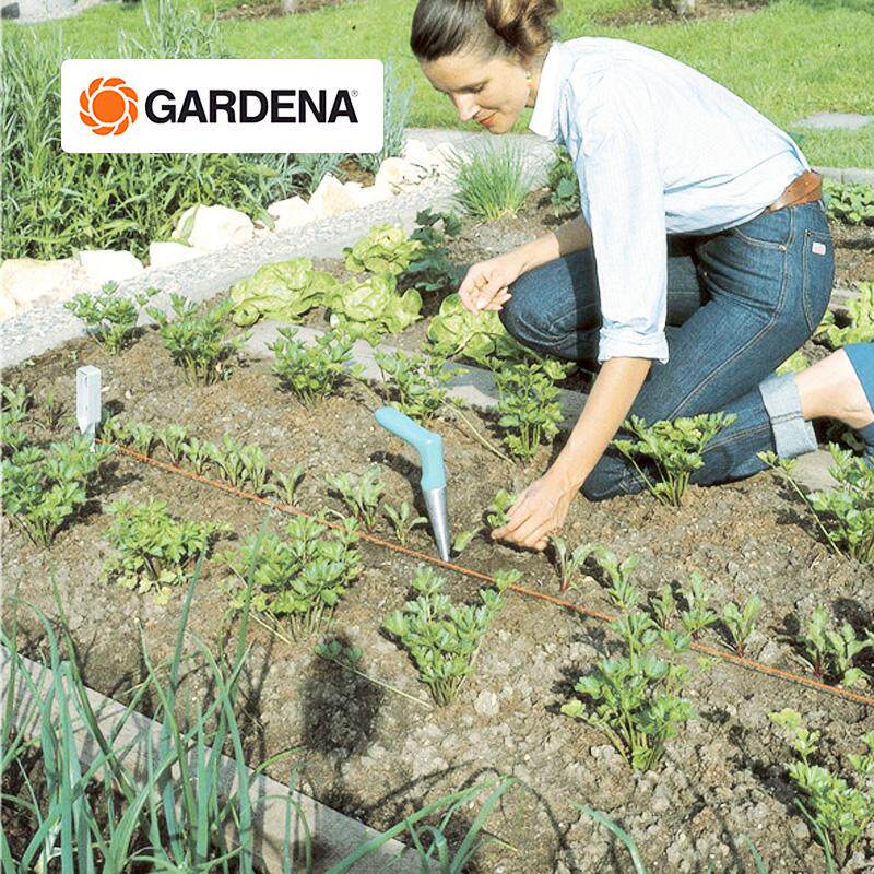 德国进口嘉丁拿GARDENA种植钻孔园艺工具种球播种手持土壤打孔器