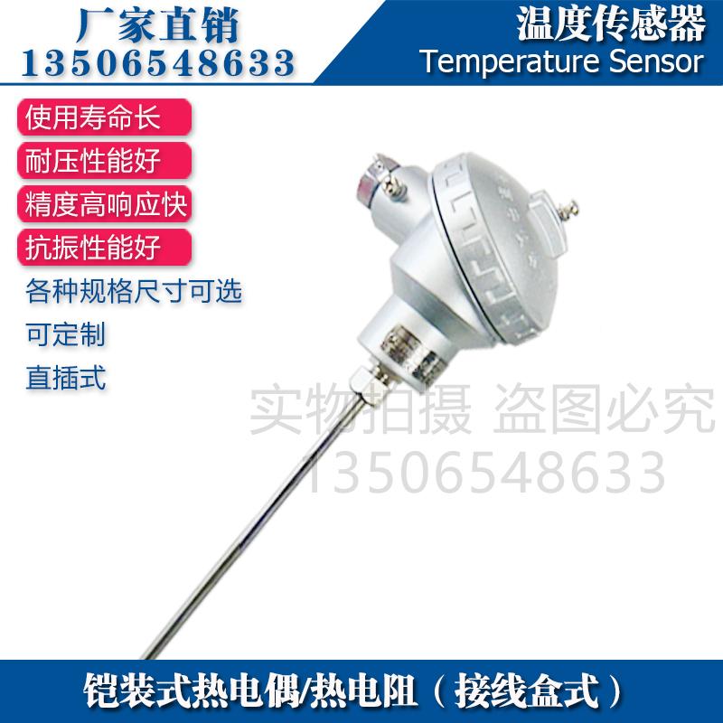 西崎热电偶WRNK-122/WRNK-132铠装式热电偶K型温度传感器测温探头