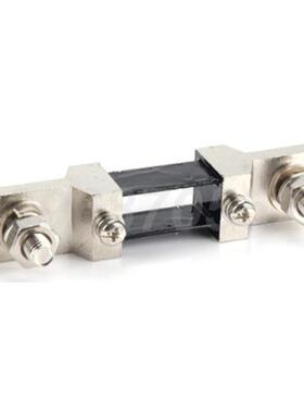 外附电流表DC直流分流器FL-2型 150A75MV 国标A级 0.5级猛铜 镀白