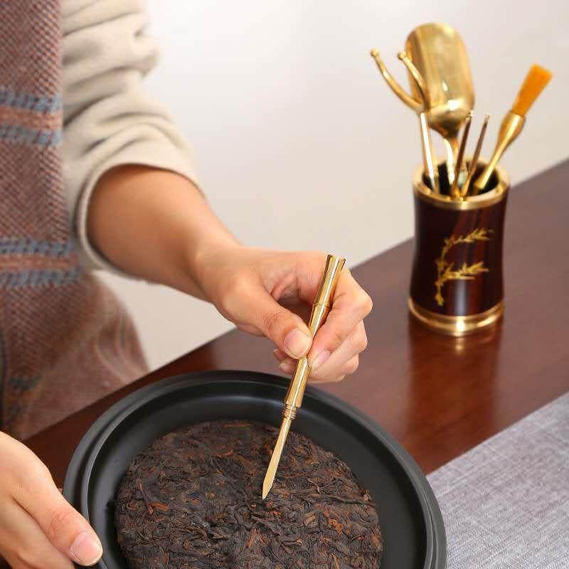 铜木茶道六君子套装功夫茶具茶夹茶勺茶针养壶笔零配摆件办公家用,餐饮具,整套茶具,淘宝优惠券,粉丝福利购,淘宝优惠卷