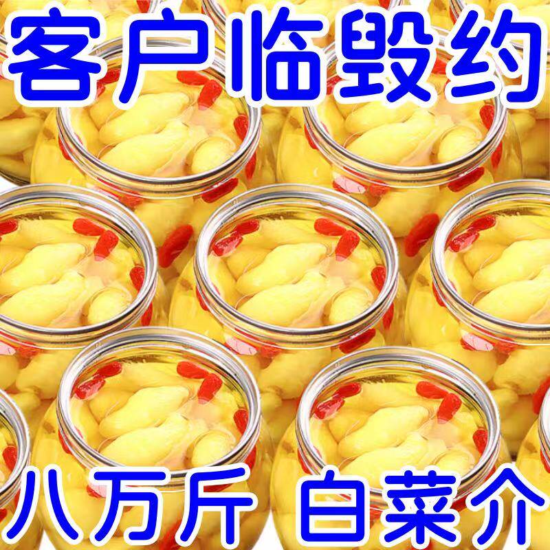【9.2发3袋】山东特产嫩姜芽枸杞酱倒缸酸甜脆姜牙咸菜糖醋泡菜泡