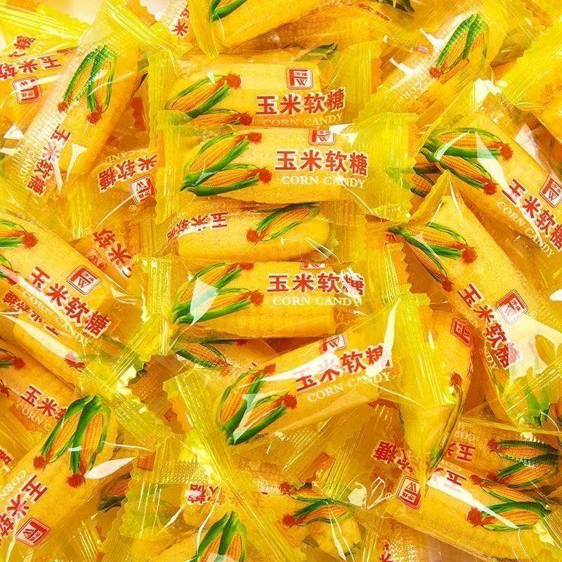 【厂家直销】玉米软糖桔子软糖芒果多口味水果软糖年货喜糖批发
