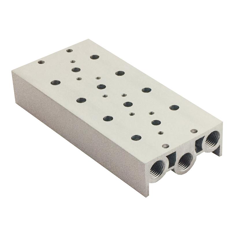 汇流板VF3130/VF3230底座底板VV5F3-2/3/4/5/6/7/8/9/10位