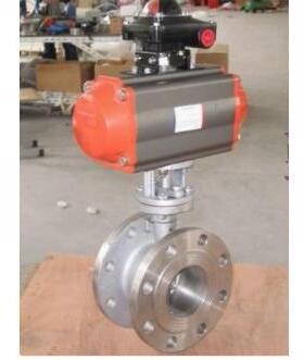 D643W-16P/C/硬密封法兰式气动蝶阀/AT型双作用气动蝶阀/气动阀