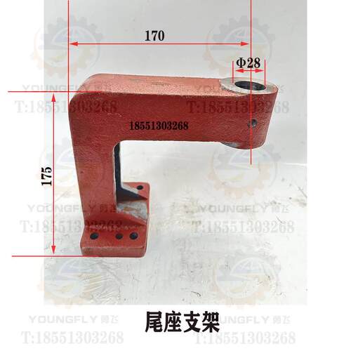 镇江齐航CZ6163 CZ6180A CZ61100A车床尾座移动支架 齿轴 摇手柄