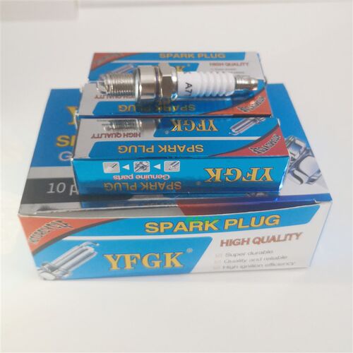 JH70嘉陵DY100/GY6豪迈WH100T公主125助力摩托车A7火花塞10厘火咀