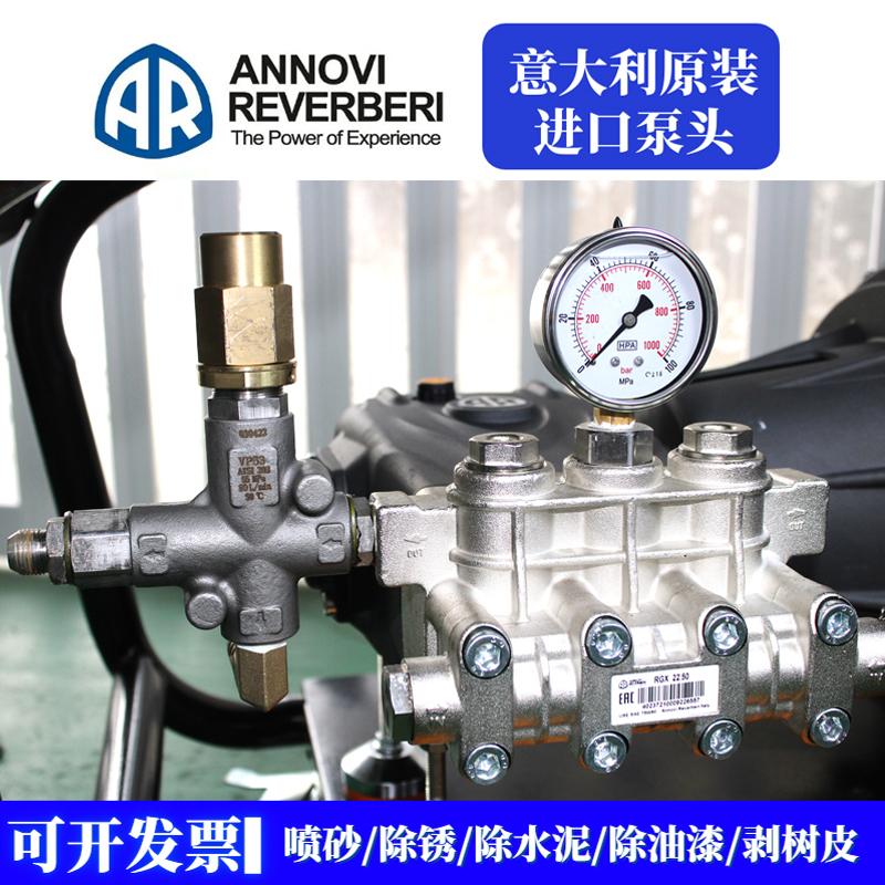 AR泵意大利原装进口RGX2250耐压500公斤高压清洗机配件剥树皮
