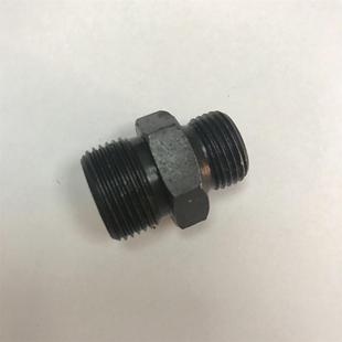 m22x1.5 非不锈钢 双外丝接头 钢铁制 外接头 挤出机接头 M18x1.5