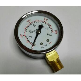 pressure gauge 60kg/c㎡ 800psi 测压力用压力表 直径60 牙pt1/4