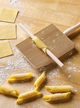 Gnocchi Paddle 意大利面面板制作工具厨房木质工具砧板面板