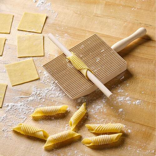 Gnocchi Paddle 意大利面面板制作工具厨房木质工具砧板面板