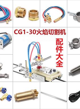 CG1-30半自动火焰切割机配件华威小乌龟通用配件割炬总成气管阀门