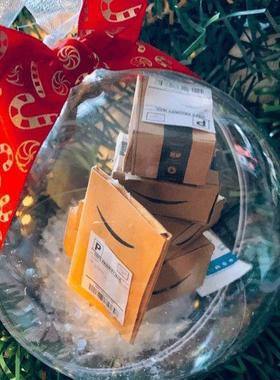 Funny Christmas Gift Ornament有趣的圣诞树透明装饰品挂件礼物