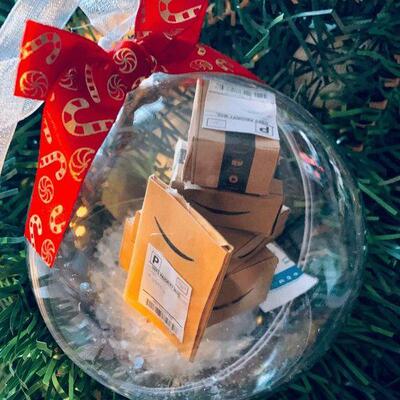 Funny Christmas Gift Ornament有趣的圣诞树透明装饰品挂件礼物
