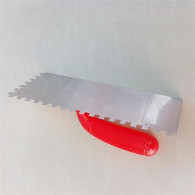 齿形刮板 齿距刮刀 瓷砖粘结剂涂刷工具 4*4 6*6 8*8 10*10mm