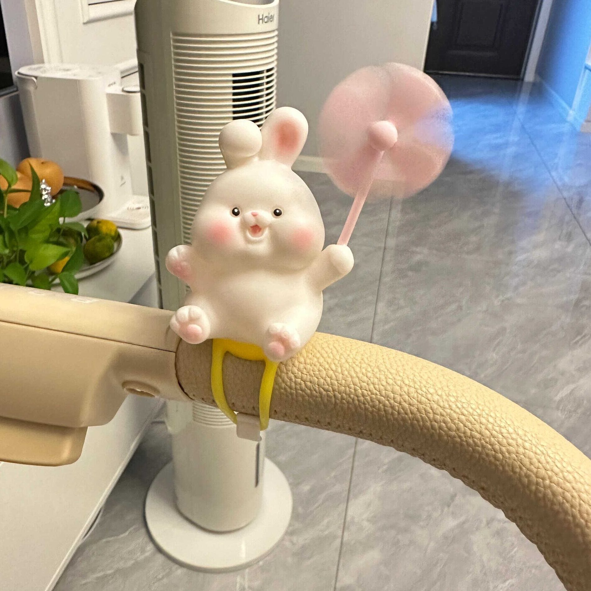 摆件装饰挂件小风车扶手宝宝玩具电动自行车遛娃神器婴儿车车安抚