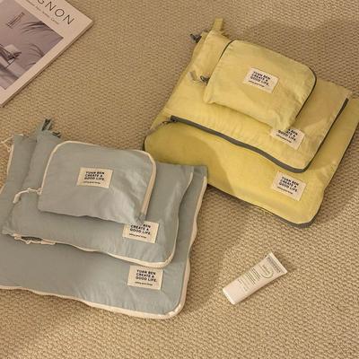 简约轻薄旅行收纳袋防水行李箱整理袋衣物内衣收纳包衣服分装袋子