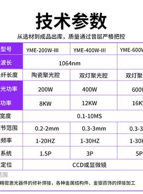 放式激光焊接机机200W40开0W600W位焊接CCD定不锈钢板焊接设备