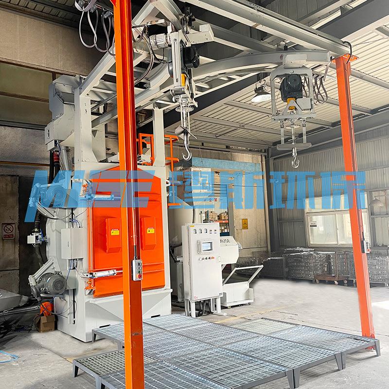 吊机钩式抛丸清理 悬厂挂式抛丸清理机双 重庆IXB抛丸机铝压铸家