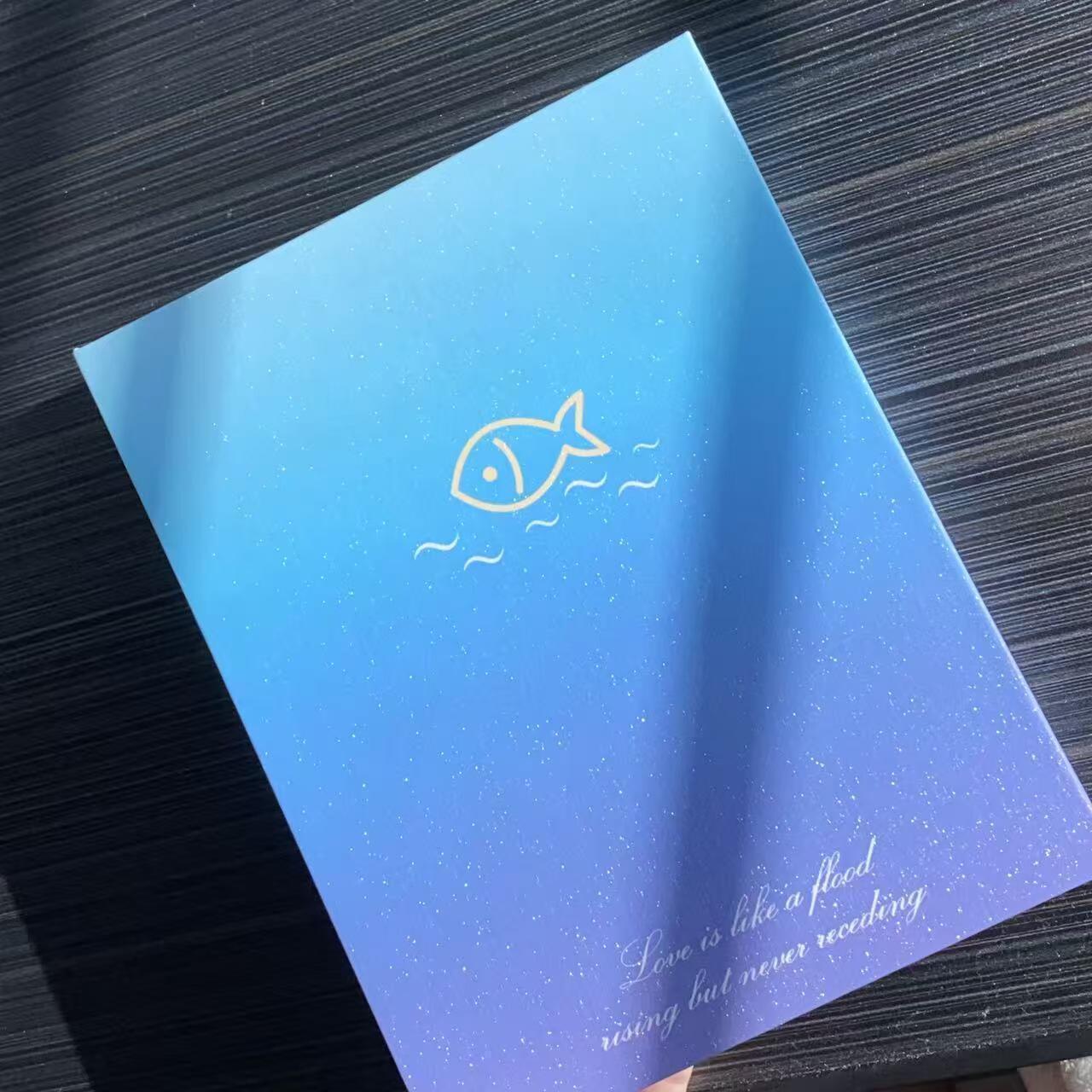 星渝鱼满天星四宫格卡册活页高颜值3寸小卡拍立得收纳卡册梓渝