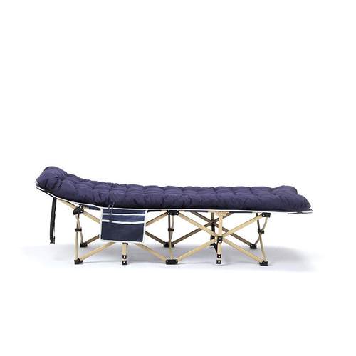 折叠床单人办公室午休床折叠简易成人十脚床午睡床扁圆方管折叠床