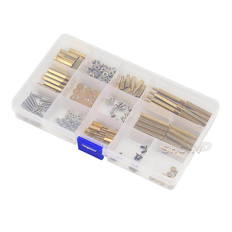 树莓派螺丝配件铜柱螺丝螺母M3/M2.5规格型号配送收纳盒